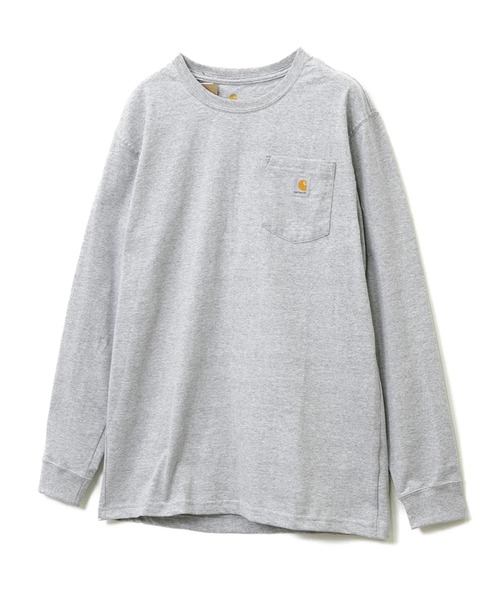 Carhartt(カーハート)の「Carhartt/カーハート LONG SLEEVE WORKWEAR POCKET T-SHIRT(Tシャツ/カットソー・メンズ・チャコールグレー/ネイビー/グレー/マルーン・MEDIUM/LARGE/SMALL)」の19枚目の写真