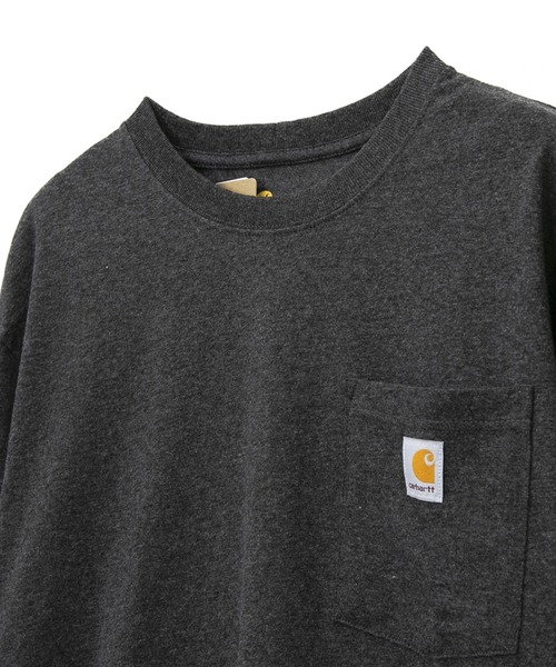 Carhartt(カーハート)の「Carhartt/カーハート LONG SLEEVE WORKWEAR POCKET T-SHIRT(Tシャツ/カットソー・メンズ・チャコールグレー/ネイビー/グレー/マルーン・MEDIUM/LARGE/SMALL)」の22枚目の写真