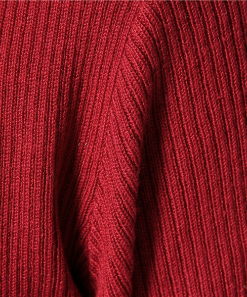 CIAOPANIC(チャオパニック)の「【Ciaopanic】リブハイネックプルオーバー(Tシャツ/カットソー・レディース・グレー/ブラック/レッド/オフホワイト・FREE)」の14枚目の写真