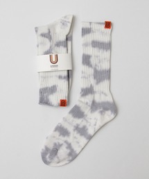 むら染め リブクルーソックス