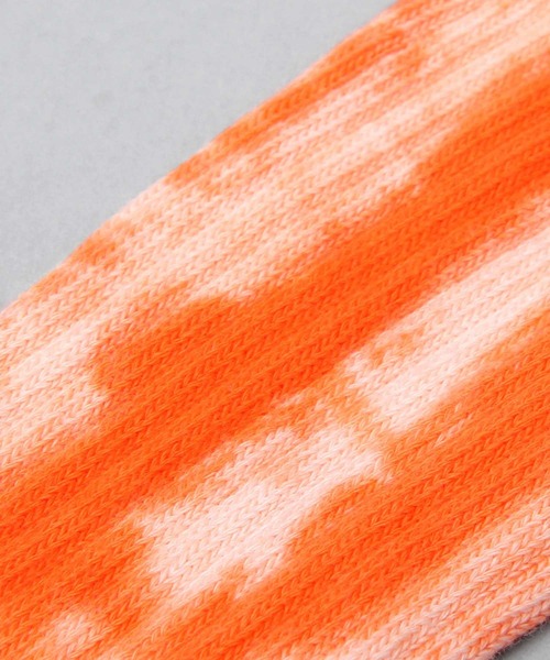 UNIVERSAL OVERALL（ユニバーサルオーバーオール）の「むら染め リブクルーソックス（ソックス/靴下・メンズ・ブラック/ネイビー/イエロー/オレンジ/パープル/グレー/カーキ/オレンジ系その他/ブルー/ミント・FREE）」の20枚目の写真