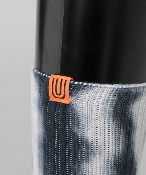 UNIVERSAL OVERALL（ユニバーサルオーバーオール）の「むら染め リブクルーソックス（ソックス/靴下・メンズ・ブラック/ネイビー/イエロー/オレンジ/パープル/グレー/カーキ/オレンジ系その他/ブルー/ミント・FREE）」の21枚目の写真