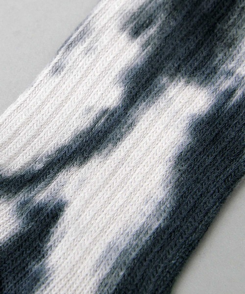 UNIVERSAL OVERALL（ユニバーサルオーバーオール）の「むら染め リブクルーソックス（ソックス/靴下・メンズ・ブラック/ネイビー/イエロー/オレンジ/パープル/グレー/カーキ/オレンジ系その他/ブルー/ミント・FREE）」の22枚目の写真