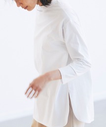 クルーネック８分袖Tシャツ