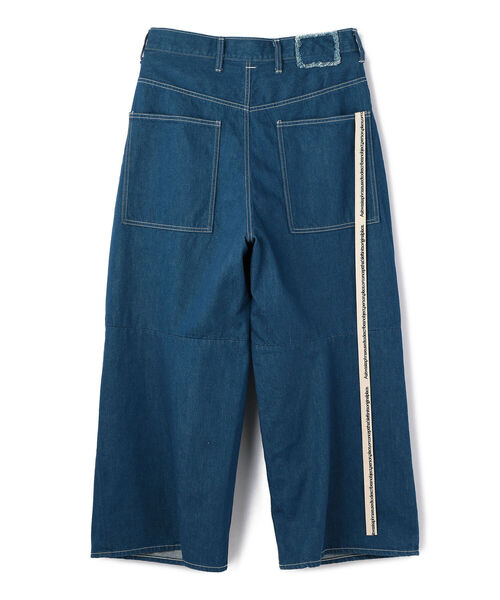 パンツ SHINYA KOZUKA DRAWN KNEE NEPPY DENIM Future Present - SHINYA KOZUKA | As 90'S Was Denim Trousers