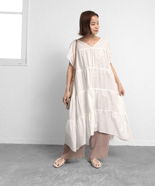 SOROTTO（ソロット）の「【親子お揃い】メニ―ストラップのノットデザインラウンドトゥサンダル（サンダル・レディース・ホワイト/ブラック/モカ・M/L/LL/S）」の17枚目の写真