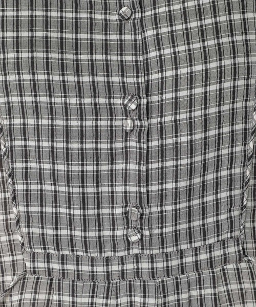 studio CLIP（スタディオクリップ）の「《Natural by studio CLIP》リネン混リボンチュニック（シャツ/ブラウス・レディース・ブラック/オフホワイト/ピンク・FREE）」の15枚目の写真