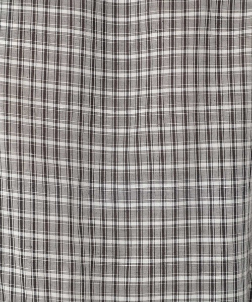 studio CLIP（スタディオクリップ）の「《Natural by studio CLIP》リネン混リボンチュニック（シャツ/ブラウス・レディース・ブラック/オフホワイト/ピンク・FREE）」の12枚目の写真