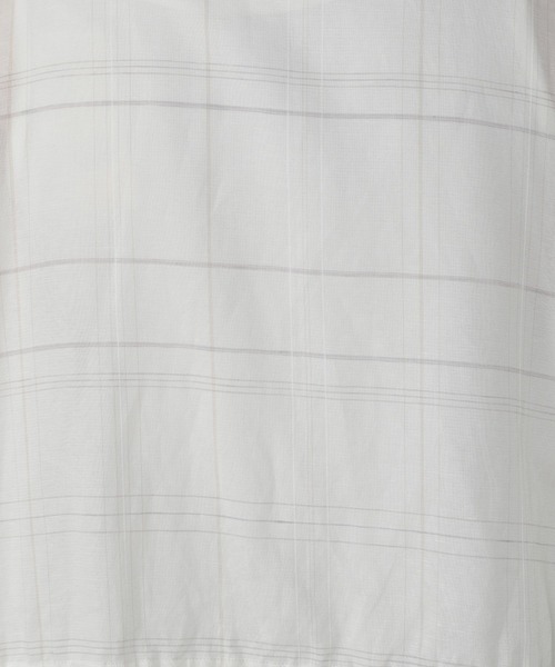 studio CLIP（スタディオクリップ）の「《Natural by studio CLIP》リネン混リボンチュニック（シャツ/ブラウス・レディース・ブラック/オフホワイト/ピンク・FREE）」の8枚目の写真