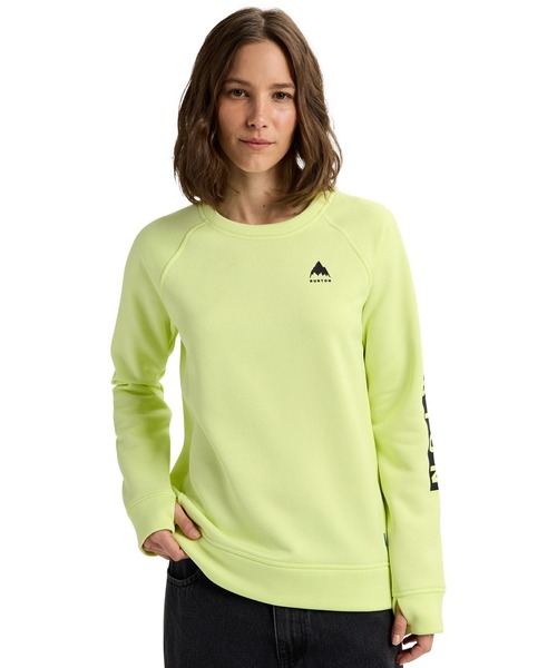 BURTON(バートン)の「Oak クルーネック フリース(スウェット・レディース・ダークグレー/パープル/ブルー/ライトイエロー・S/M/XS)」の4枚目の写真