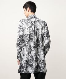 SHELLAC×semantic design カゴ染プリント ロングシャツ 楽天市場】semanticdesign シェラック/SHELLAC カゴ染プリント