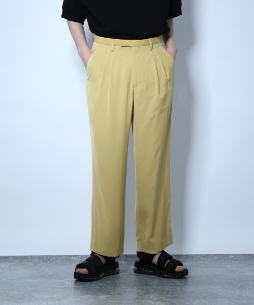 HARE（ハレ）の「トロミトラウザー(HARE)（その他パンツ・メンズ・ブラック/ライトグレー/ブルー/イエロー・SMALL/MEDIUM/LARGE）」の19枚目の写真