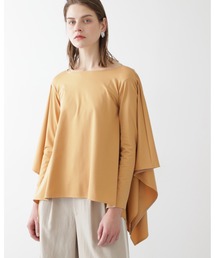 ポンチョ風カットソー