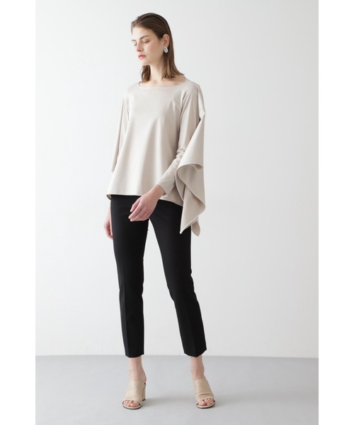 BOSCH（ボッシュ）の「ポンチョ風カットソー（Tシャツ/カットソー・レディース・ベージュ/ネイビー/オレンジ・38）」の12枚目の写真