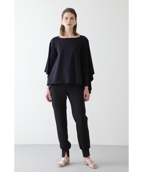 BOSCH（ボッシュ）の「ポンチョ風カットソー（Tシャツ/カットソー・レディース・ベージュ/ネイビー/オレンジ・38）」の17枚目の写真