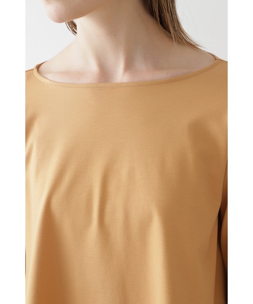 BOSCH（ボッシュ）の「ポンチョ風カットソー（Tシャツ/カットソー・レディース・ベージュ/ネイビー/オレンジ・38）」の6枚目の写真