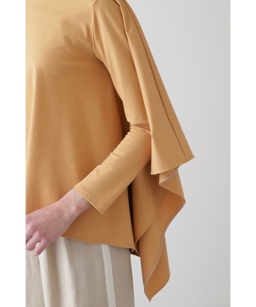 BOSCH（ボッシュ）の「ポンチョ風カットソー（Tシャツ/カットソー・レディース・ベージュ/ネイビー/オレンジ・38）」の8枚目の写真