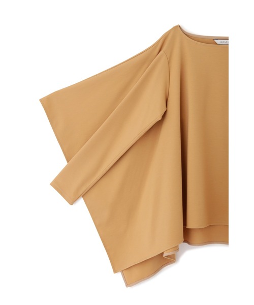 BOSCH（ボッシュ）の「ポンチョ風カットソー（Tシャツ/カットソー・レディース・ベージュ/ネイビー/オレンジ・38）」の13枚目の写真