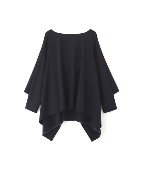 BOSCH（ボッシュ）の「ポンチョ風カットソー（Tシャツ/カットソー・レディース・ベージュ/ネイビー/オレンジ・38）」の5枚目の写真