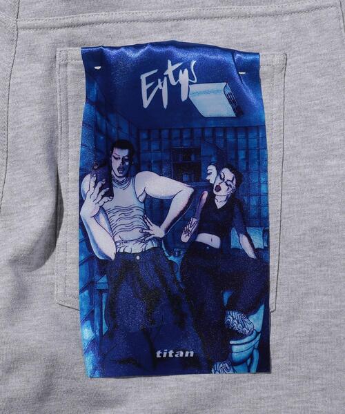 eytys Titan Tape Navy エイティーズ　サイドテープパンツ Blue Titan Tape Trousers by EYTYS on Sale