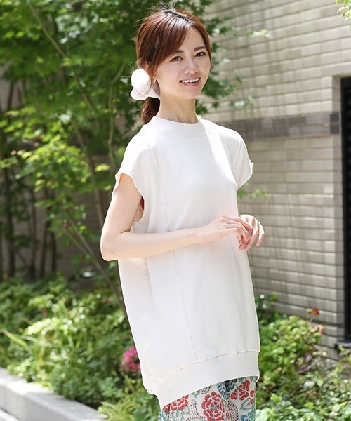 チチカカ（チチカカ）の「マルチストライプビッグシュシュ（シュシュ・レディース・アイボリー/ネイビー・FREE）」の11枚目の写真