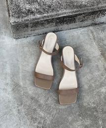 RIVE DROITE | スクエアウエッジサンダル(サンダル)