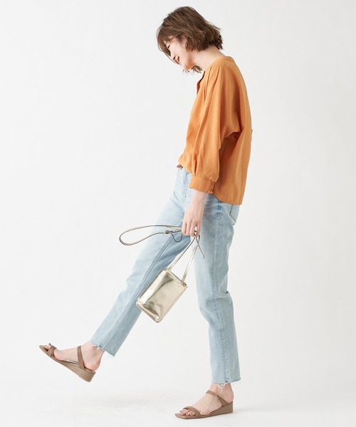 RIVE DROITE(リヴドロワ)の「スクエアウエッジサンダル(サンダル・レディース・ブラック/ベージュ・S/M/L)」の16枚目の写真