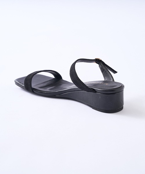 RIVE DROITE(リヴドロワ)の「スクエアウエッジサンダル(サンダル・レディース・ブラック/ベージュ・S/M/L)」の20枚目の写真