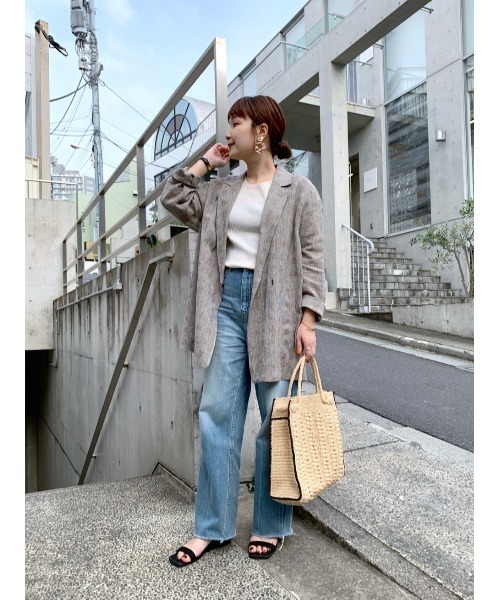 RIVE DROITE(リヴドロワ)の「スクエアウエッジサンダル(サンダル・レディース・ブラック/ベージュ・S/M/L)」の5枚目の写真