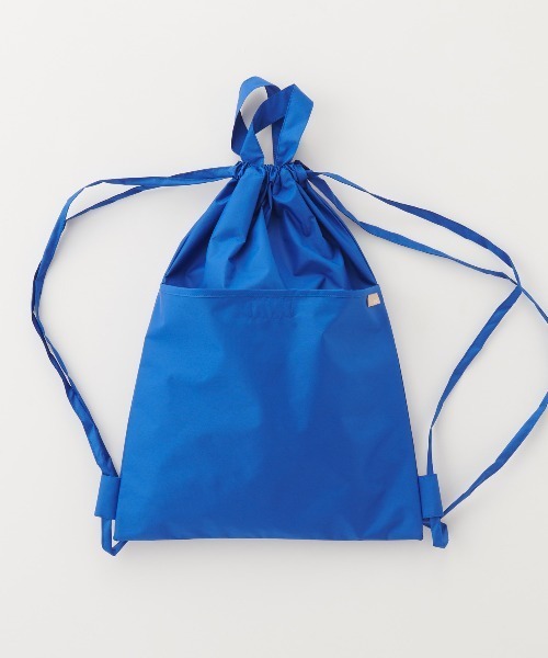 392 plusm（サンキューニプリュスエム）の「PU water repellent knapsack（エコバッグ/サブバッグ・レディース・ブラック/イエロー/ブルー/レッド・FREE）」の13枚目の写真