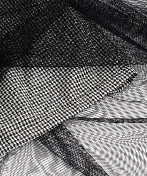 algy（アルジー）の「チュールドッキングワンピ（ワンピース・キッズ・インディゴブルー/ブラック・X-SMALL/XX-SMALL/SMALL/MEDIUM）」の5枚目の写真