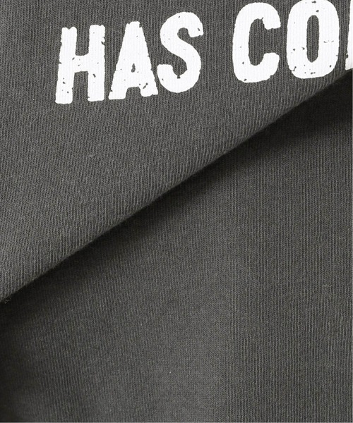 JOURNAL STANDARD（ジャーナルスタンダード）の「フロスト加工プリントTシャツ◆（Tシャツ/カットソー・レディース・ホワイト/ブラック/パープル/グレー・FREE）」の16枚目の写真