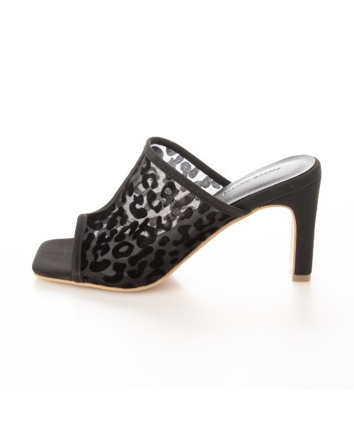 Miminy Piminy（ミミニー ピミニー）の「MiminyPiminy(ミミニーピミニー) プレートヒールチュールデザイン サンダル（サンダル・レディース・アイボリー/ブラック/ブラック系その他/ブラウン・M/LL/L/S）」の17枚目の写真