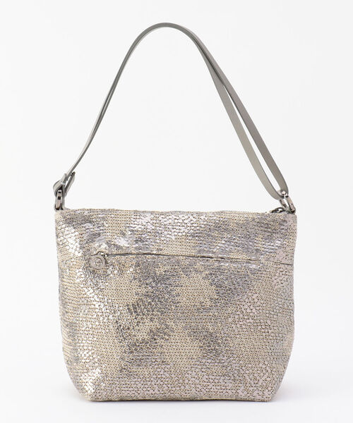 tee Lisa(ティーリサ)の「【TEE LISA /ティーリサ】メタリック箔プリ2WAYショルダーバッグ(ショルダーバッグ・レディース・シルバー/ブラック系その他3・FREE)」の5枚目の写真