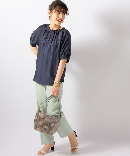 tee Lisa(ティーリサ)の「【TEE LISA /ティーリサ】メタリック箔プリ2WAYショルダーバッグ(ショルダーバッグ・レディース・シルバー/ブラック系その他3・FREE)」の18枚目の写真