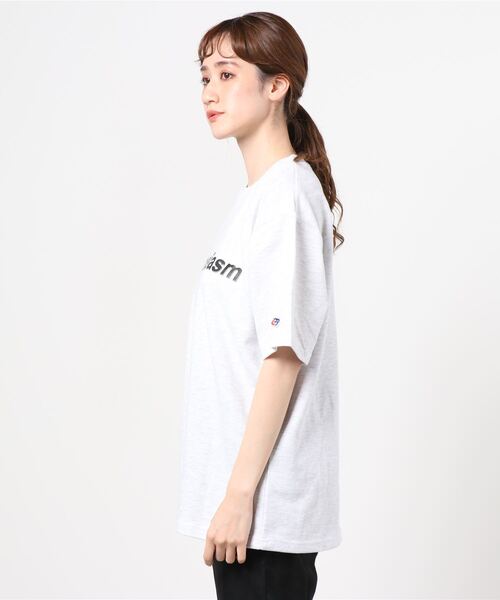 ACOVER(オコボ)の「『ACOVER/オコボ』SQUARE ENTHUSIASM T-SHIRTS/スクエアエンシュージアム 半袖Tシャツ(Tシャツ/カットソー・レディース・ホワイト/ライトグレー/ブラック/イエロー/オレンジ/インディゴブルー・M)」の17枚目の写真