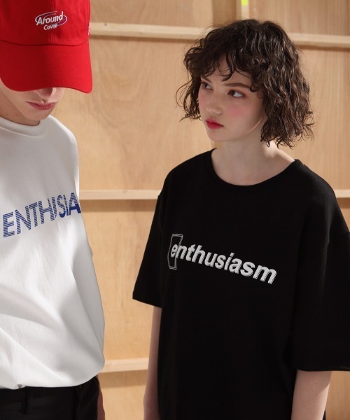 ACOVER(オコボ)の「『ACOVER/オコボ』SQUARE ENTHUSIASM T-SHIRTS/スクエアエンシュージアム 半袖Tシャツ(Tシャツ/カットソー・レディース・ホワイト/ライトグレー/ブラック/イエロー/オレンジ/インディゴブルー・M)」の12枚目の写真