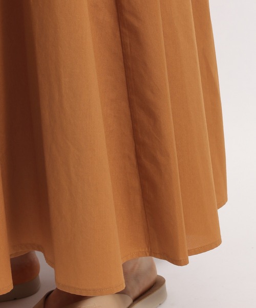 niko and...（ニコアンド）の「フレアロングスカート（スカート・レディース・ブラック/ブラウン/グリーン/チャコール・MEDIUM/LARGE）」の15枚目の写真