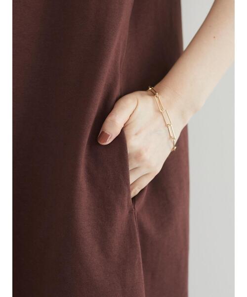 Green Parks(グリーンパークス)の「コットンフレアワンピース*(ワンピース・レディース・ブラック/ベージュ/ブラウン/オレンジ/ホワイト系その他2/グリーン・FREE)」の15枚目の写真