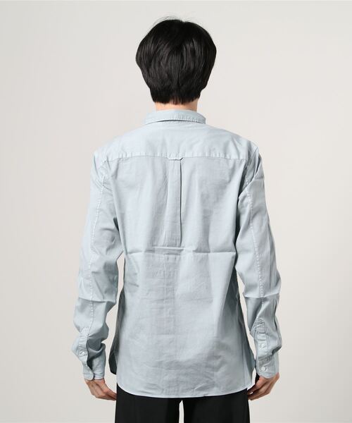 ALLSAINTS（オールセインツ）の「HAWTHORNE LS SHIRT | HAWTHORNE LS シャツ（シャツ/ブラウス・メンズ・ブルー系・XS/S/M/L）」の2枚目の写真