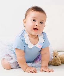panpantutu（パンパンチュチュ）の「ポンポンエンジェルカラーロンパース(半袖)（ロンパース・キッズ）」