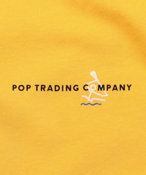 POP TRADING COMPANY（ポップトレーディングカンパニー）の「【別注】 ＜POP TRADING COMPANY＞ CANOE T/Tシャツ（Tシャツ/カットソー・メンズ・イエロー・LARGE/MEDIUM/X-LARGE/SMALL）」の4枚目の写真