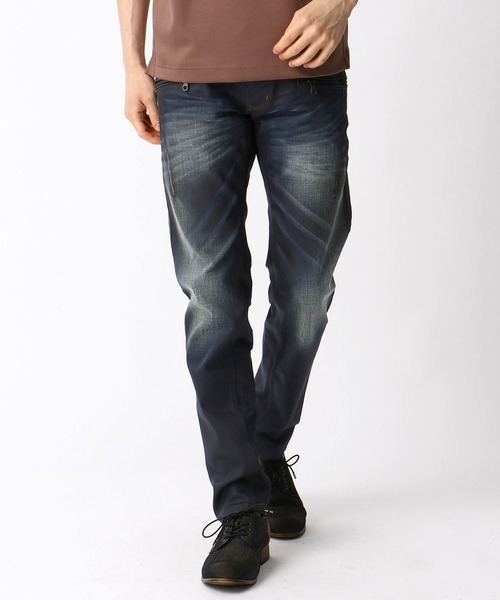 HIDEAWAYS NICOLE（ハイダウェイニコル）の「ビット付きデニムパンツ（デニムパンツ・メンズ・インディゴブルー/ホワイト系その他/ブラック系その他・SMALL/MEDIUM/X-LARGE/LARGE）」の7枚目の写真