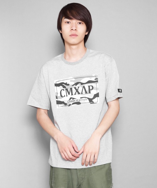 CERCA(チェルカ)の「KI/CMXAP カモボックスロゴ Tシャツ(Tシャツ/カットソー・メンズ・ホワイト/ブラック/グレー/イエロー・MEDIUM/X-LARGE/LARGE)」の3枚目の写真