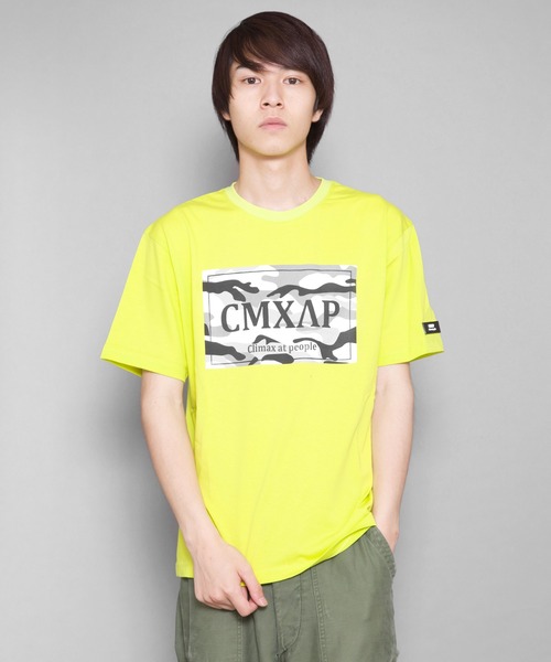 CERCA(チェルカ)の「KI/CMXAP カモボックスロゴ Tシャツ(Tシャツ/カットソー・メンズ・ホワイト/ブラック/グレー/イエロー・MEDIUM/X-LARGE/LARGE)」の4枚目の写真