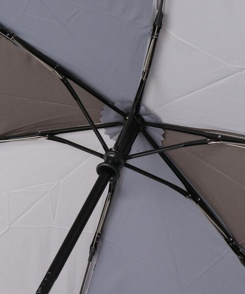 BEAUTY&YOUTH UNITED ARROWS（ビューティーアンドユースユナイテッドアローズ）の「BY パネル フォールディング アンブレラ（折りたたみ傘・メンズ・ダークブラウン/ネイビー/グレー・FREE）」の5枚目の写真