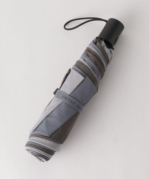 BEAUTY&YOUTH UNITED ARROWS（ビューティーアンドユースユナイテッドアローズ）の「BY パネル フォールディング アンブレラ（折りたたみ傘・メンズ・ダークブラウン/ネイビー/グレー・FREE）」の7枚目の写真