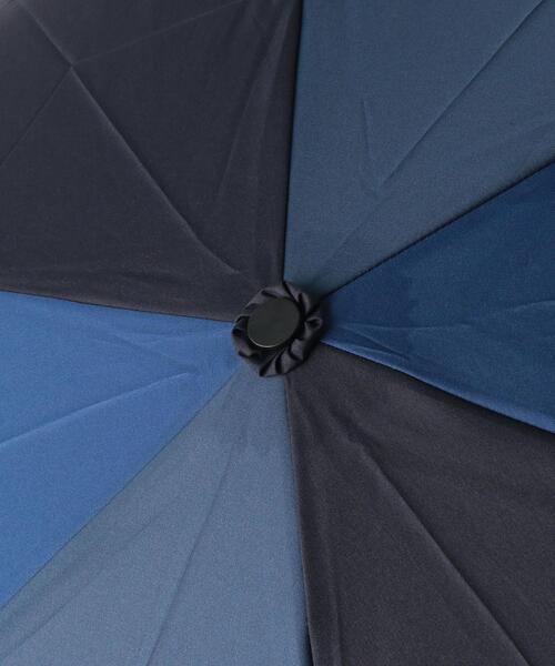 BEAUTY&YOUTH UNITED ARROWS（ビューティーアンドユースユナイテッドアローズ）の「BY パネル フォールディング アンブレラ（折りたたみ傘・メンズ・ダークブラウン/ネイビー/グレー・FREE）」の12枚目の写真
