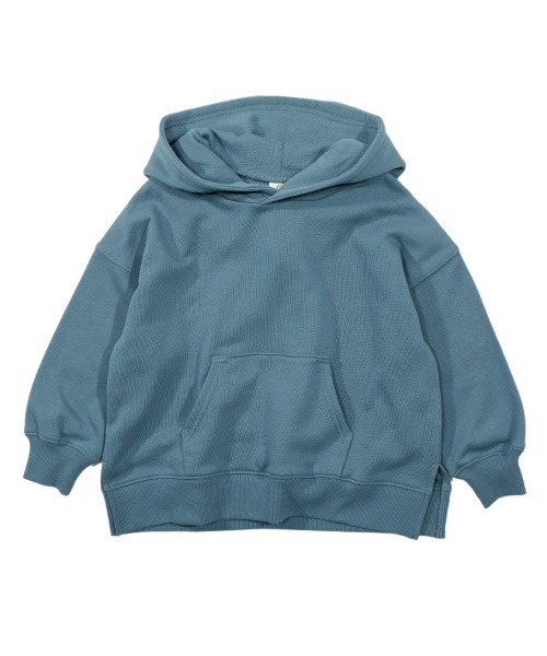 devirock(デビロック)の「ビッグシルエットスウェットプルパーカー(パーカー・キッズ・スミクロ/パープル系その他/グレー系その他/ブルーグレー/ライトブラウン/ダークブラウン・120cm/130cm/140cm/150cm/80cm/90cm/160cm/100cm/110cm)」の13枚目の写真