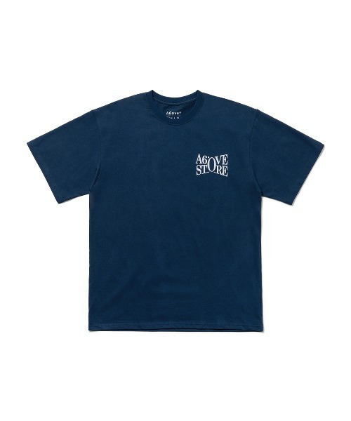 A6OVE(アヴォブ)の「DISCOGRAPHY TEE(Tシャツ/カットソー・メンズ・ブルー・M/L)」の1枚目の写真